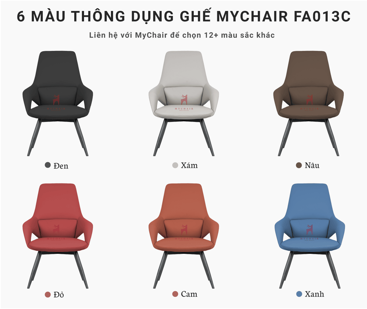 Ghế Phòng Họp Da Cao Cấp Nhập Khẩu MyChair FA013C