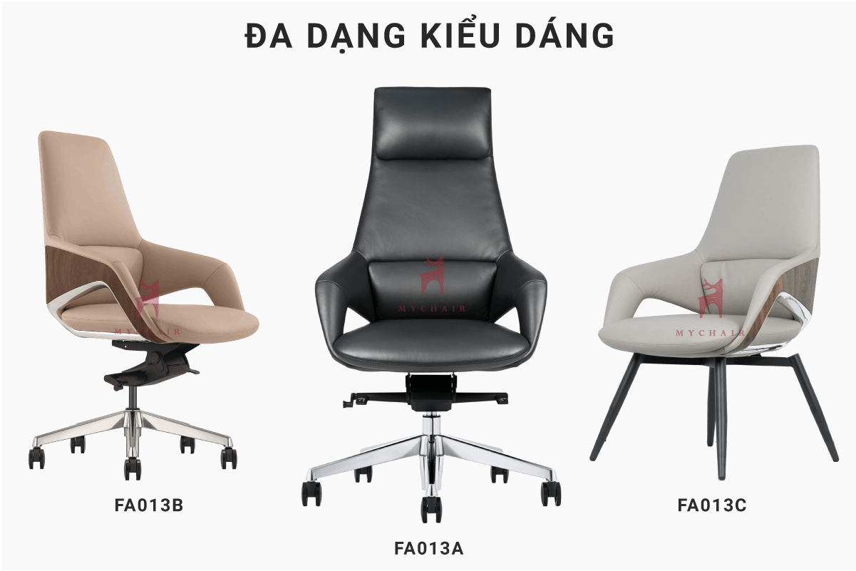 Ghế Phòng Họp Da Cao Cấp Nhập Khẩu MyChair FA013C