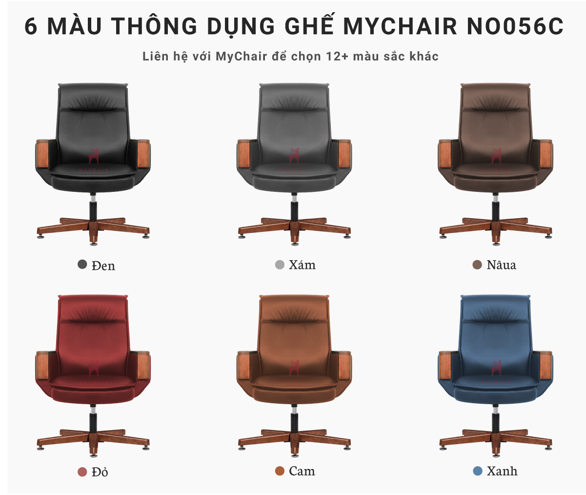 Ghế Phòng Họp Da Cao Cấp Nhập Khẩu MyChair NO056C