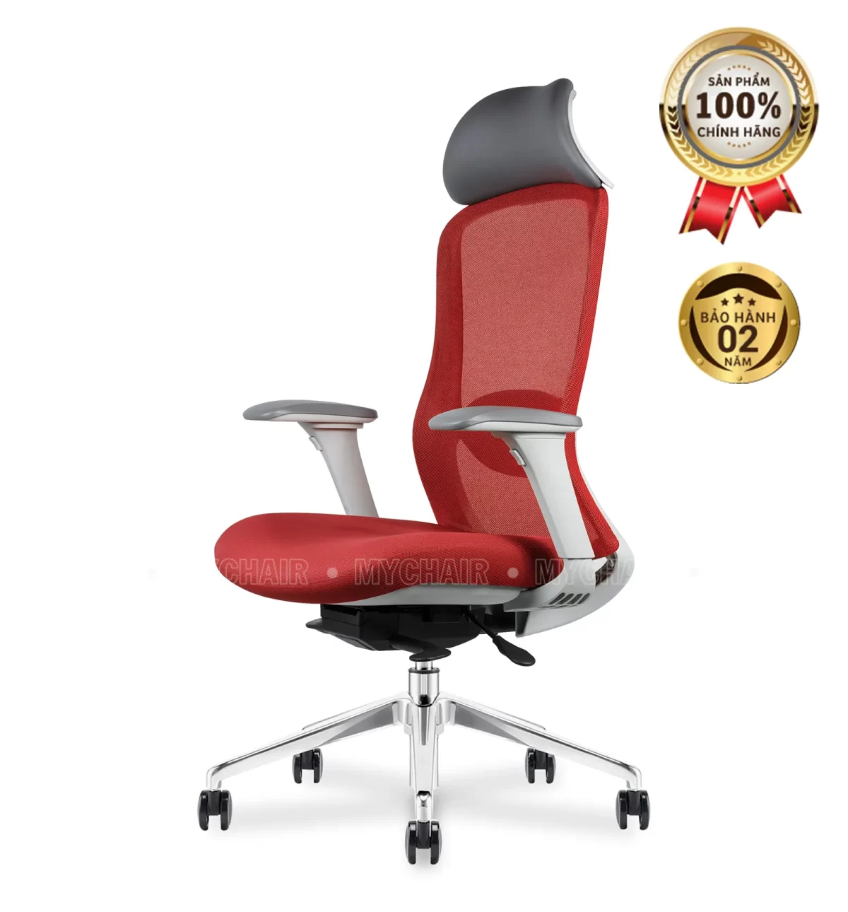 Ghế Xoay Lưới Nỉ Cao Cấp Nhập Khẩu MyChair FM114AW