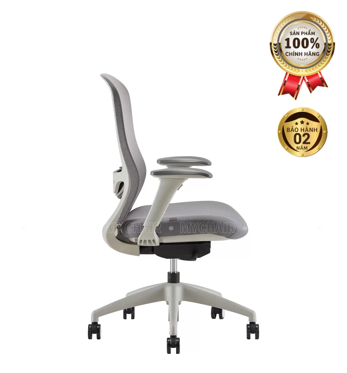 Ghế Xoay Lưới Nỉ MyChair FM114BW Nhập Khẩu Chính Hãng