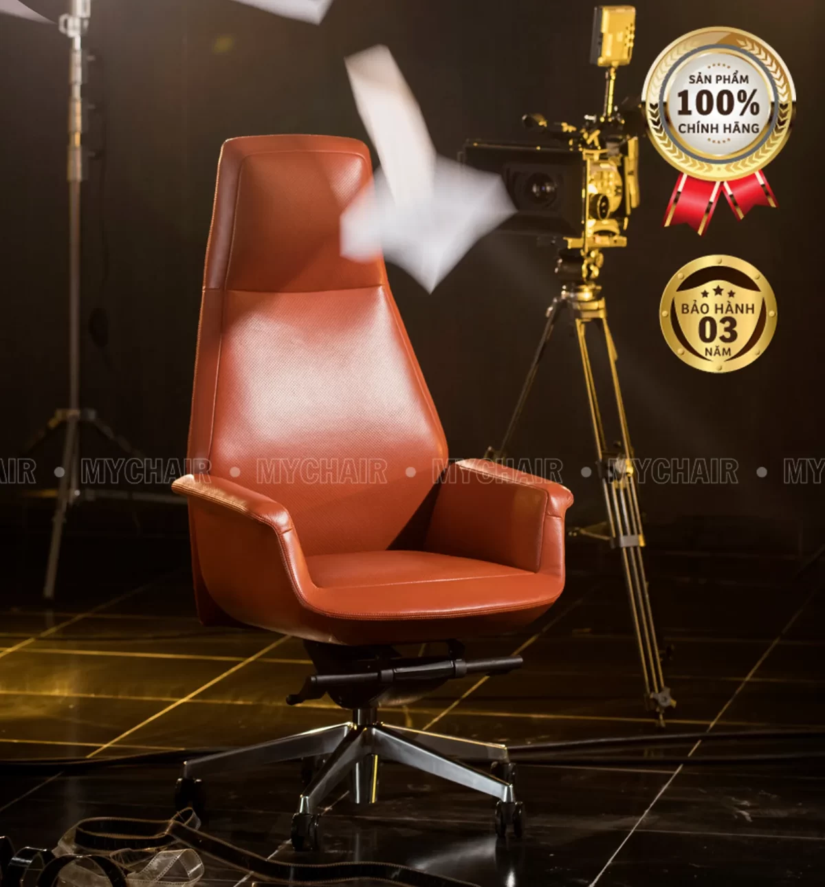 Ghế Giám Đốc Da Cao Cấp Nhập Khẩu MyChair FA106A
