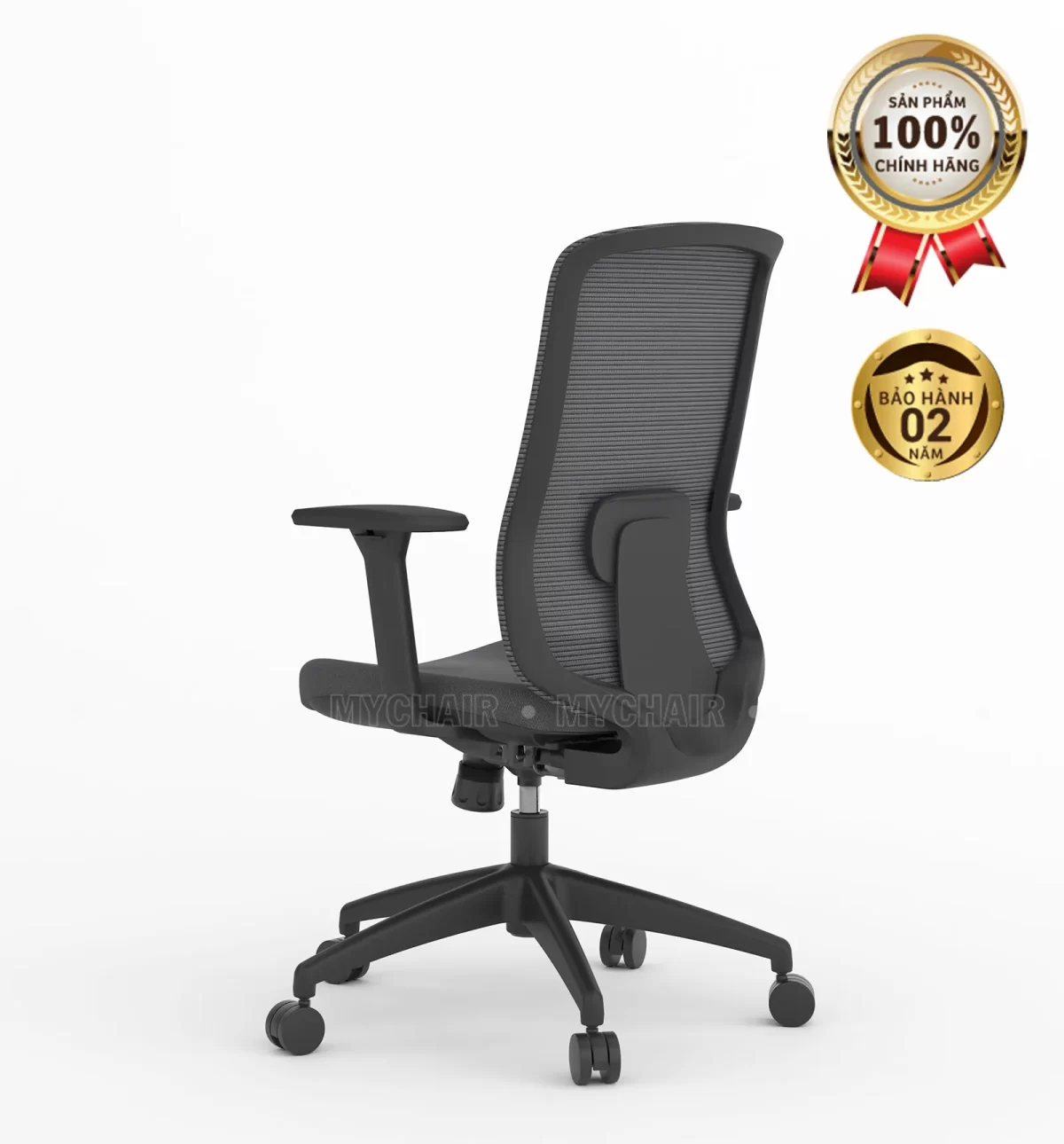 Ghế Xoay Lưới Nỉ Cao Cấp Nhập Khẩu MyChair FM112BB