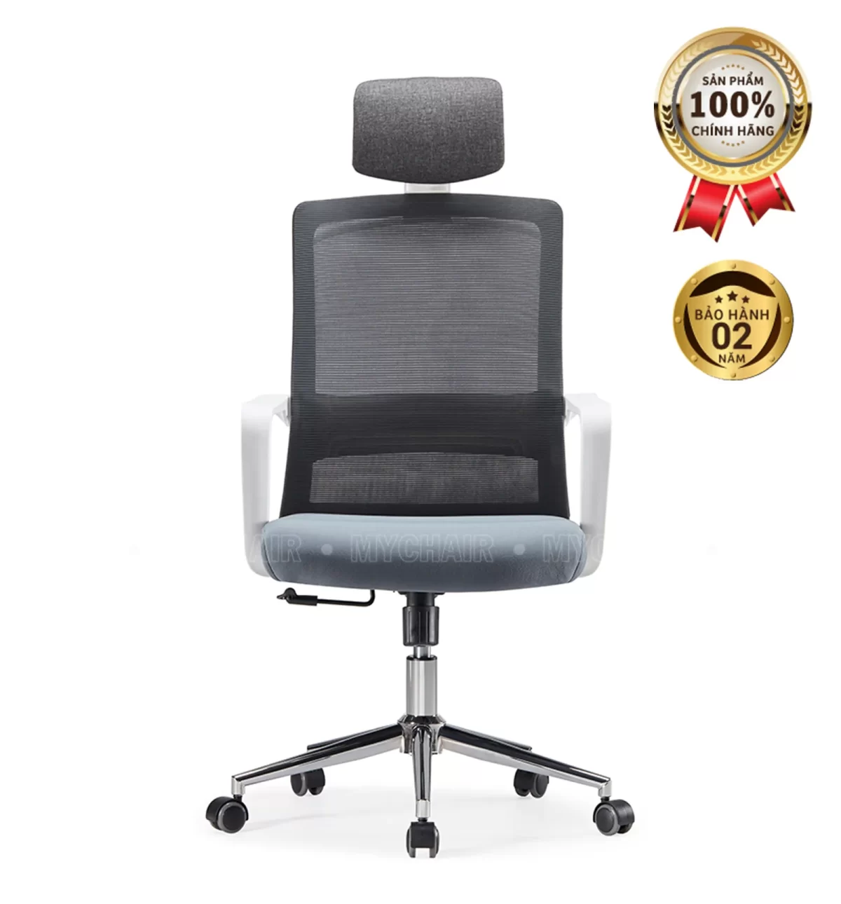 Ghế Xoay Lưới Nỉ Cao Cấp Nhập Khẩu MyChair FM022A