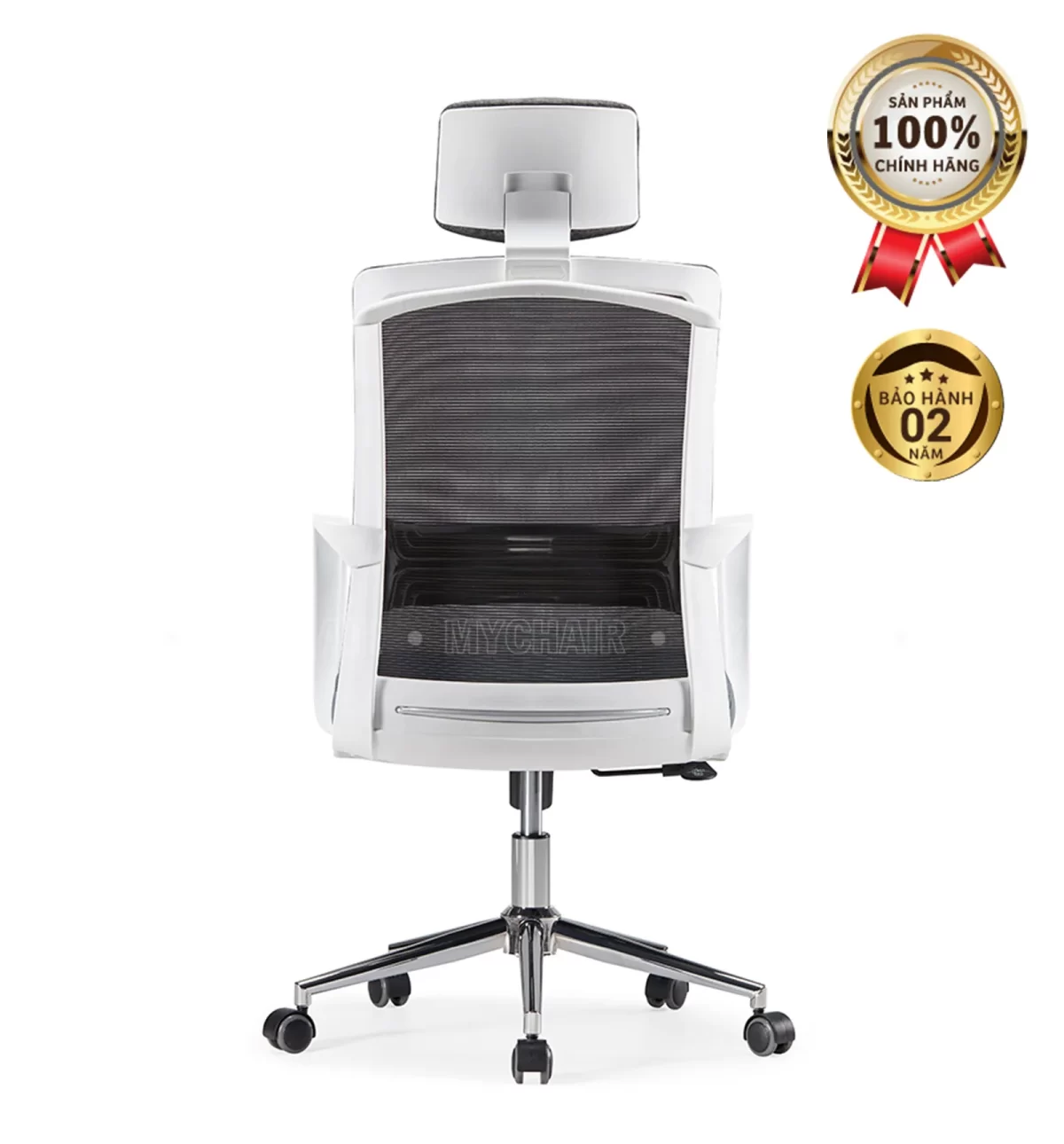 Ghế Xoay Lưới Nỉ Cao Cấp Nhập Khẩu MyChair FM022A