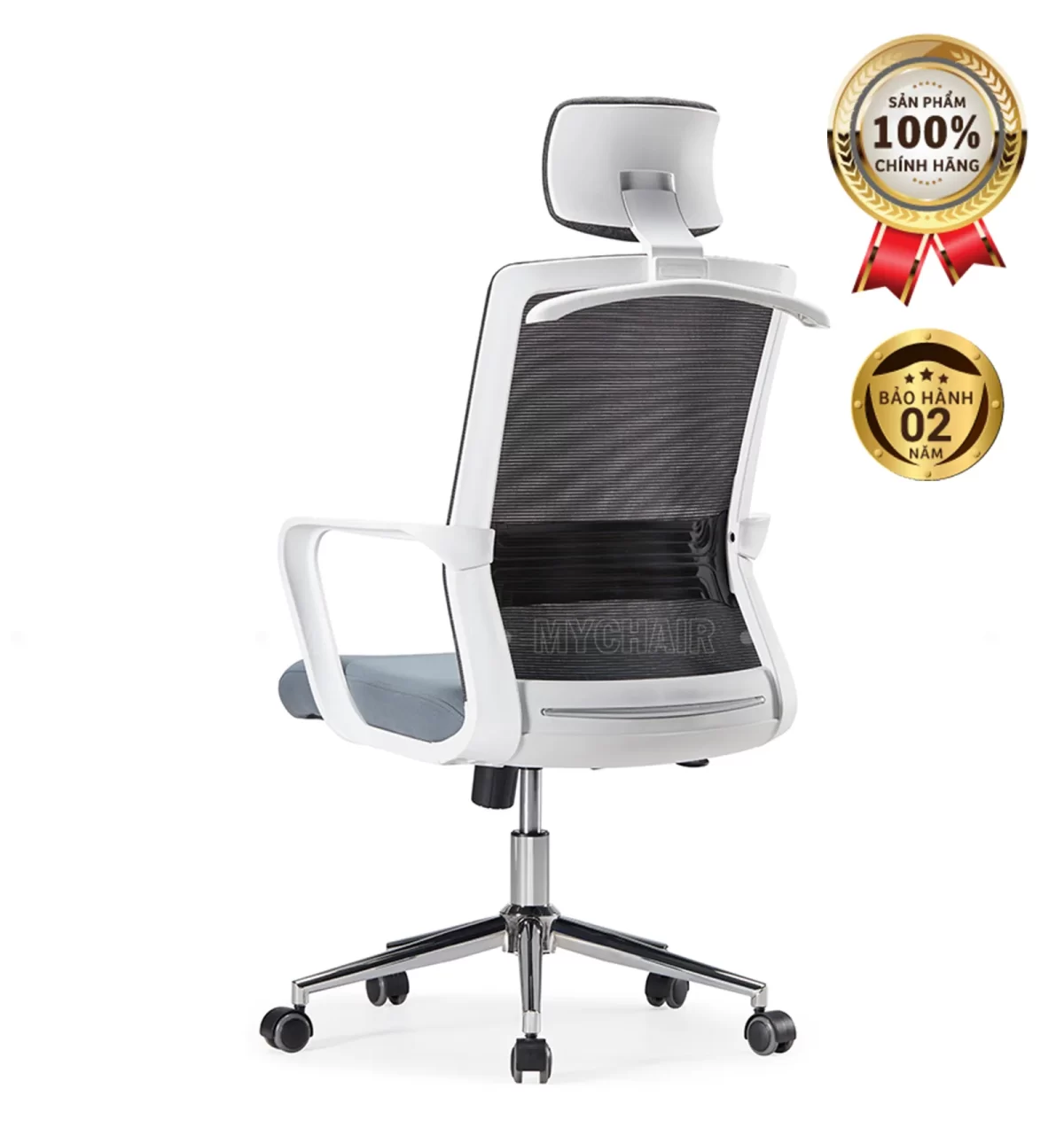 Ghế Xoay Lưới Nỉ Cao Cấp Nhập Khẩu MyChair FM022A