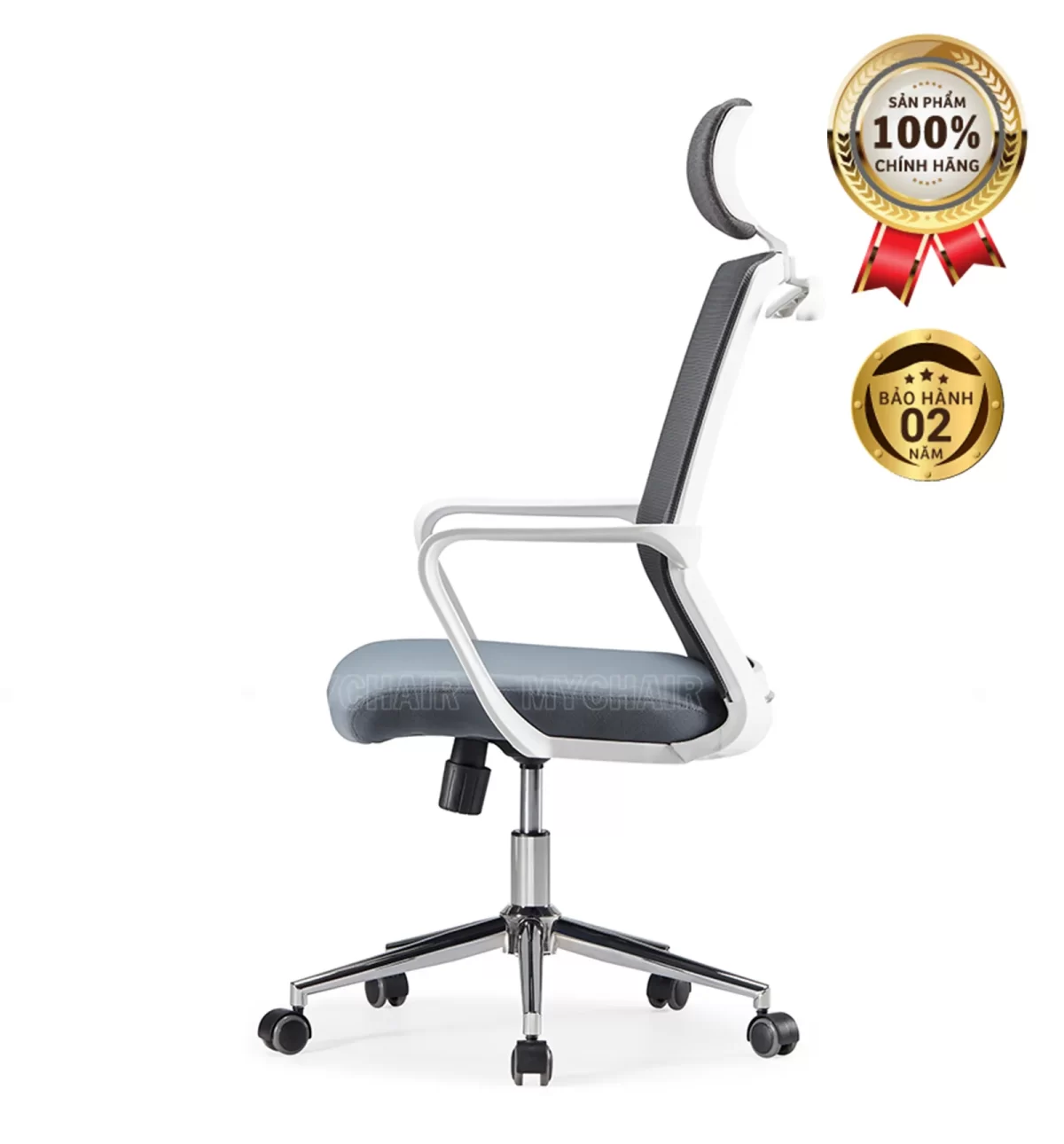 Ghế Xoay Lưới Nỉ Cao Cấp Nhập Khẩu MyChair FM022A