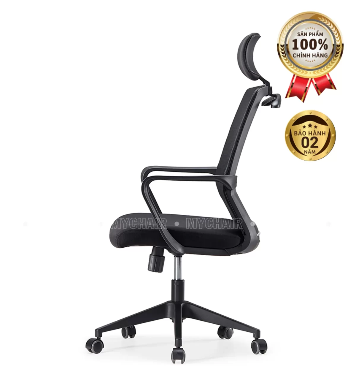 Ghế Xoay Lưới Nỉ Cao Cấp Nhập Khẩu MyChair FM022A
