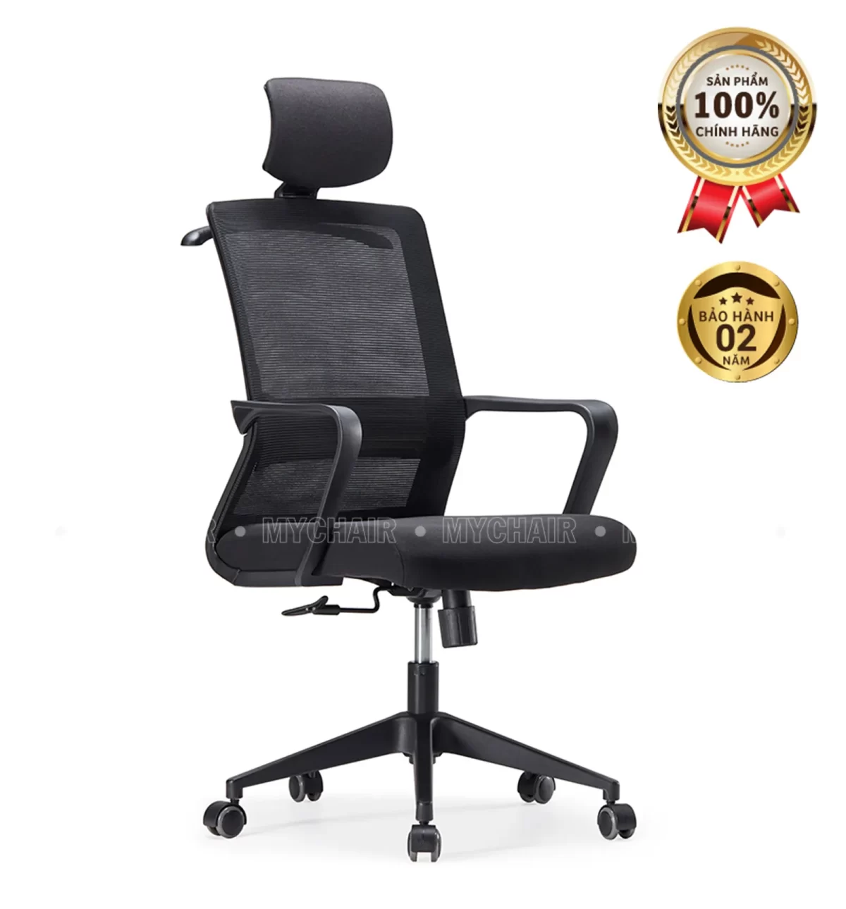 Ghế Xoay Lưới Nỉ Cao Cấp Nhập Khẩu MyChair FM022A