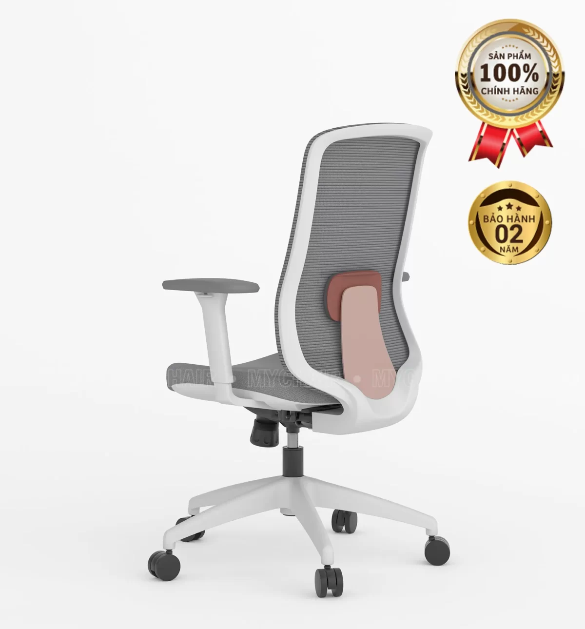 Ghế Xoay Lưới Nỉ Cao Cấp Nhập Khẩu MyChair FM112BW