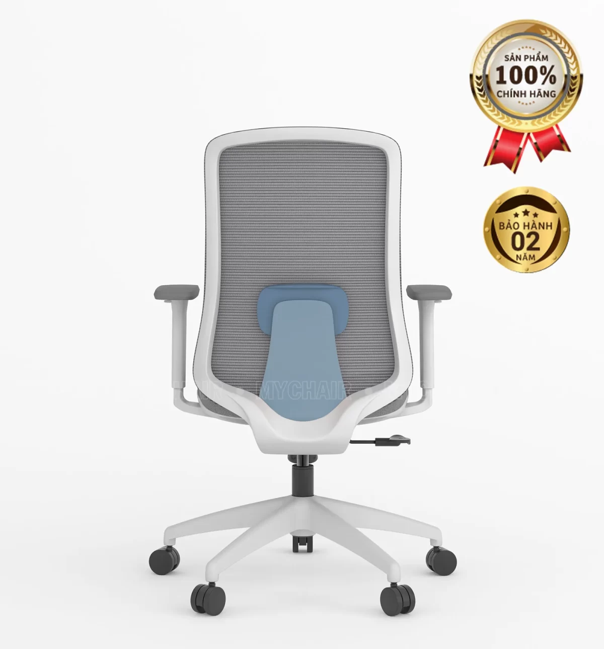 Ghế Xoay Lưới Nỉ Cao Cấp Nhập Khẩu MyChair FM112BW