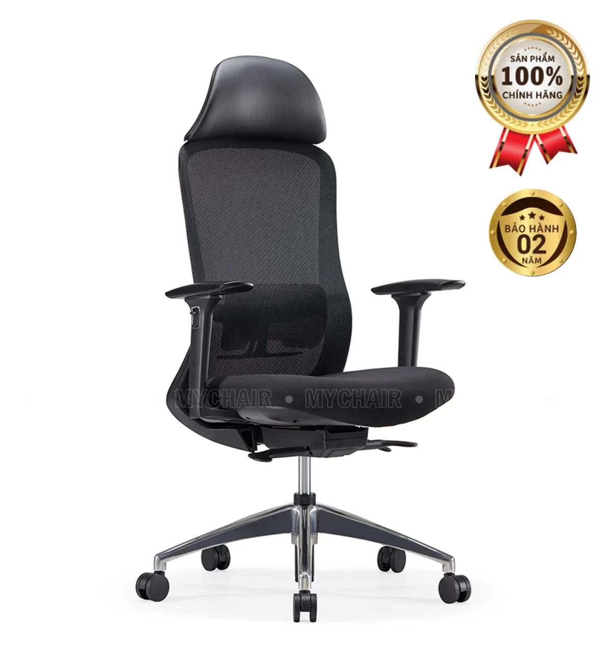 Ghế Xoay Lưới Nỉ Cao Cấp Nhập Khẩu MyChair FM23A1