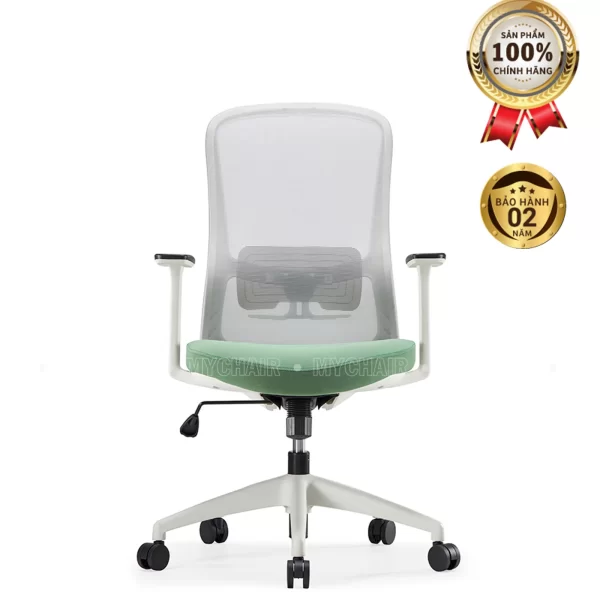 Ghế Xoay Lưới Nỉ Cao Cấp Nhập Khẩu MyChair FM23B