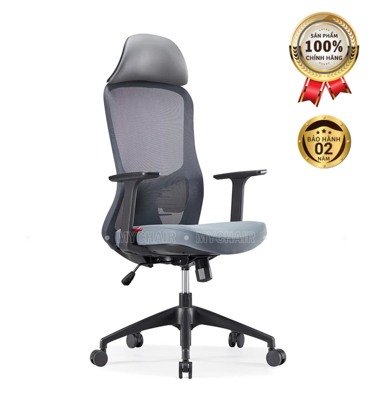 Ghế Xoay Lưới Nỉ Cao Cấp Nhập Khẩu MyChair FM33A