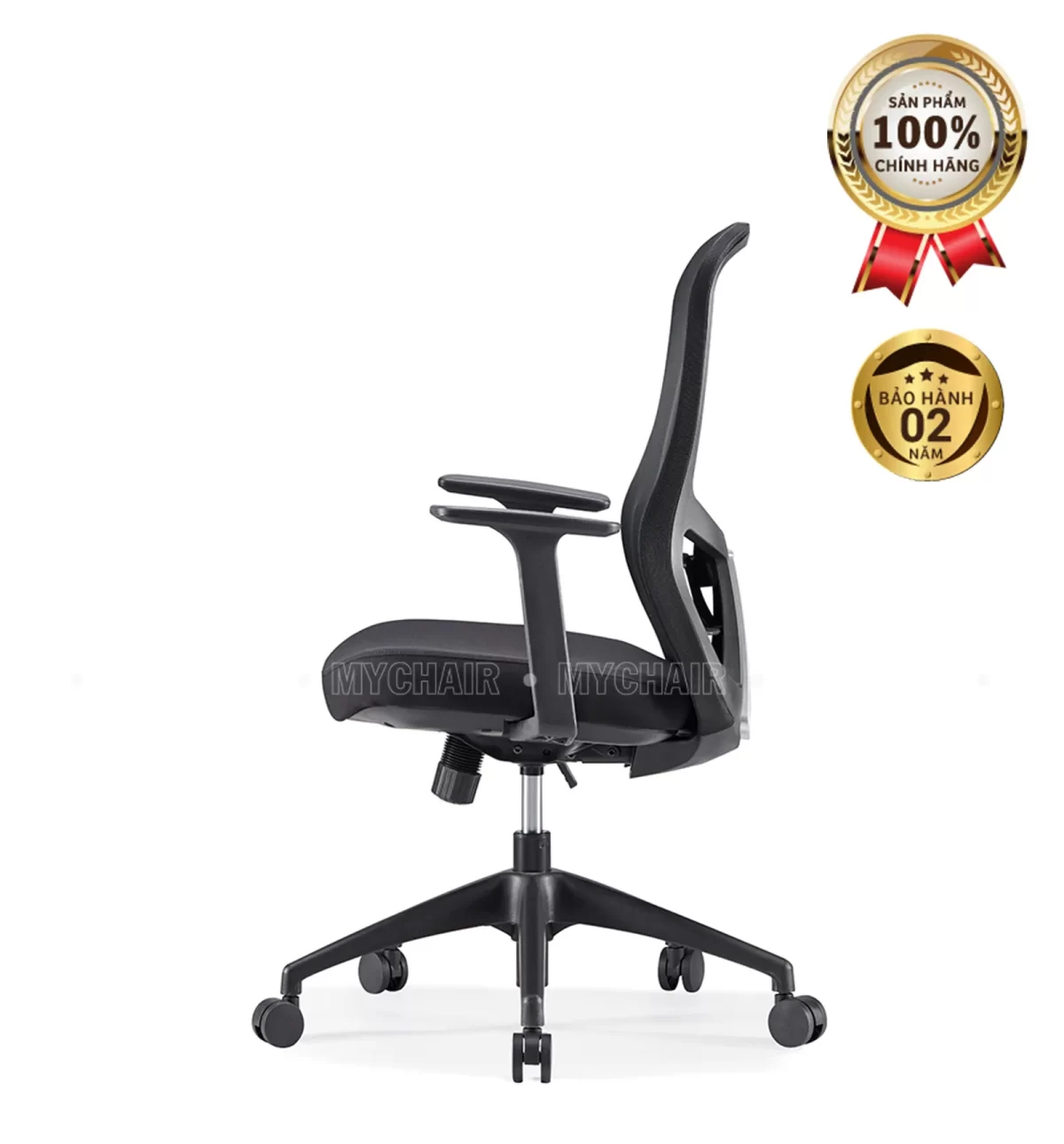 Ghế Xoay Lưới Nỉ Cao Cấp Nhập Khẩu MyChair FM33B