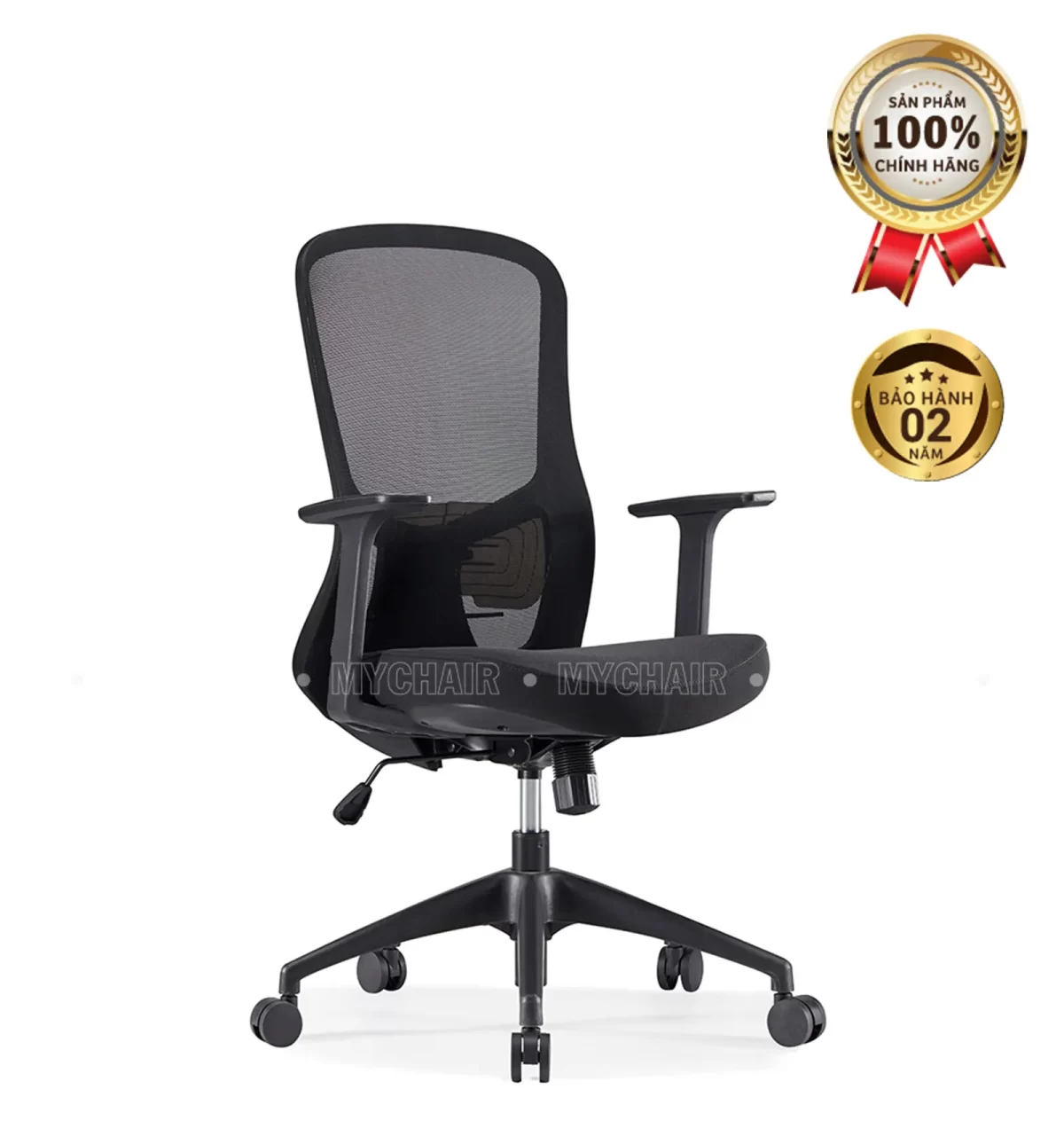Ghế Xoay Lưới Nỉ Cao Cấp Nhập Khẩu MyChair FM33B