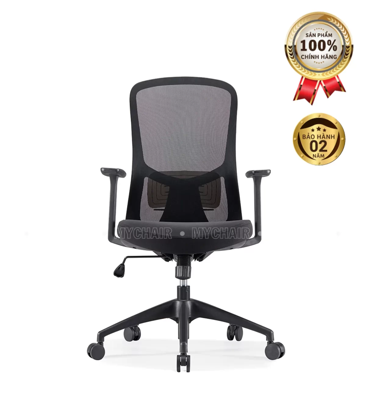 Ghế Xoay Lưới Nỉ Cao Cấp Nhập Khẩu MyChair FM33B