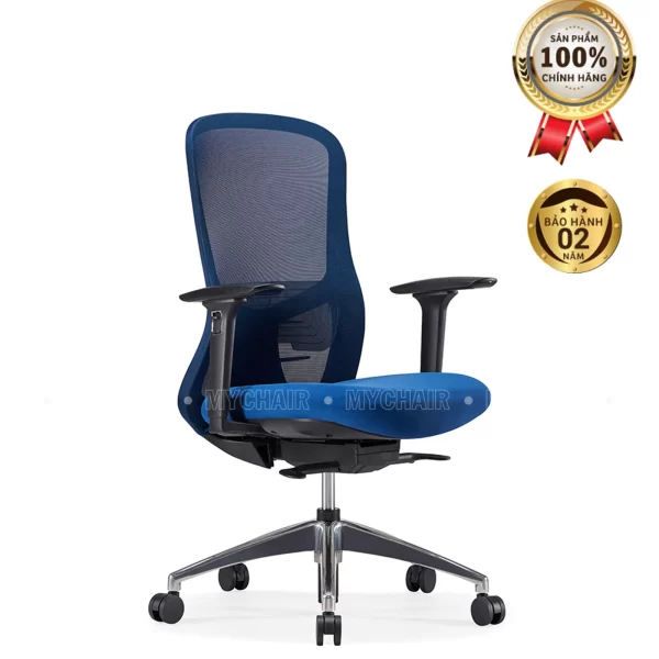 Ghế Xoay Lưới Nỉ Cao Cấp Nhập Khẩu MyChair FM33B1