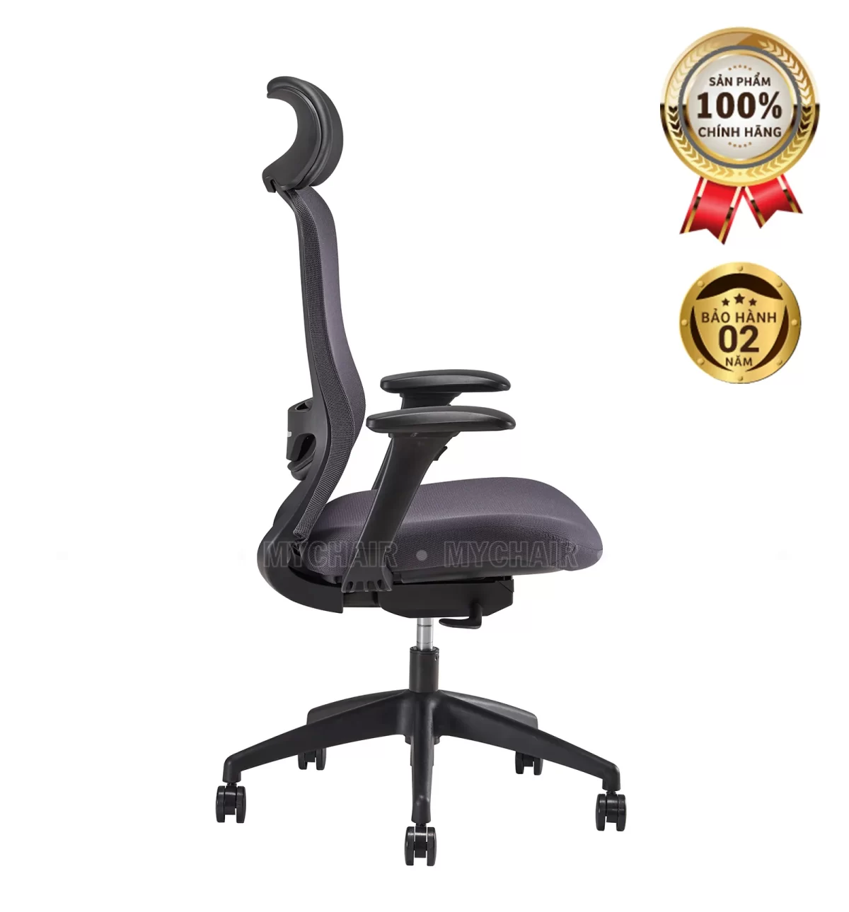 Ghế Xoay Lưới Nỉ Cao Cấp Nhập Khẩu MyChair FM114AB