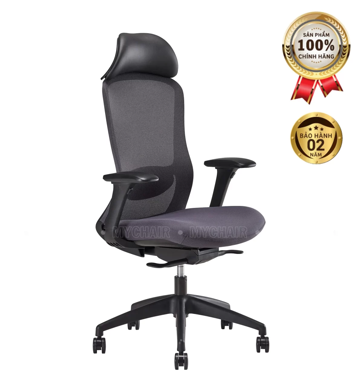 Ghế Xoay Lưới Nỉ Cao Cấp Nhập Khẩu MyChair FM114AB