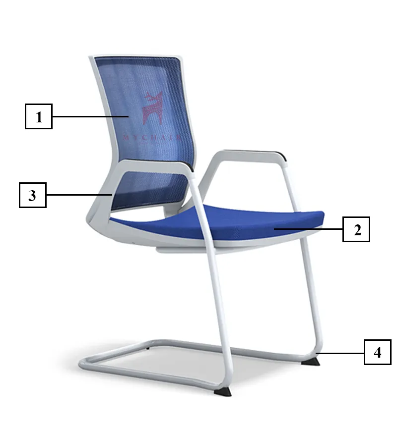 Ghế Lưới Nỉ Cao Cấp Nhập Khẩu MyChair FM809C Ghế Lưới Nỉ Cao Cấp Nhập Khẩu MyChair FM809C