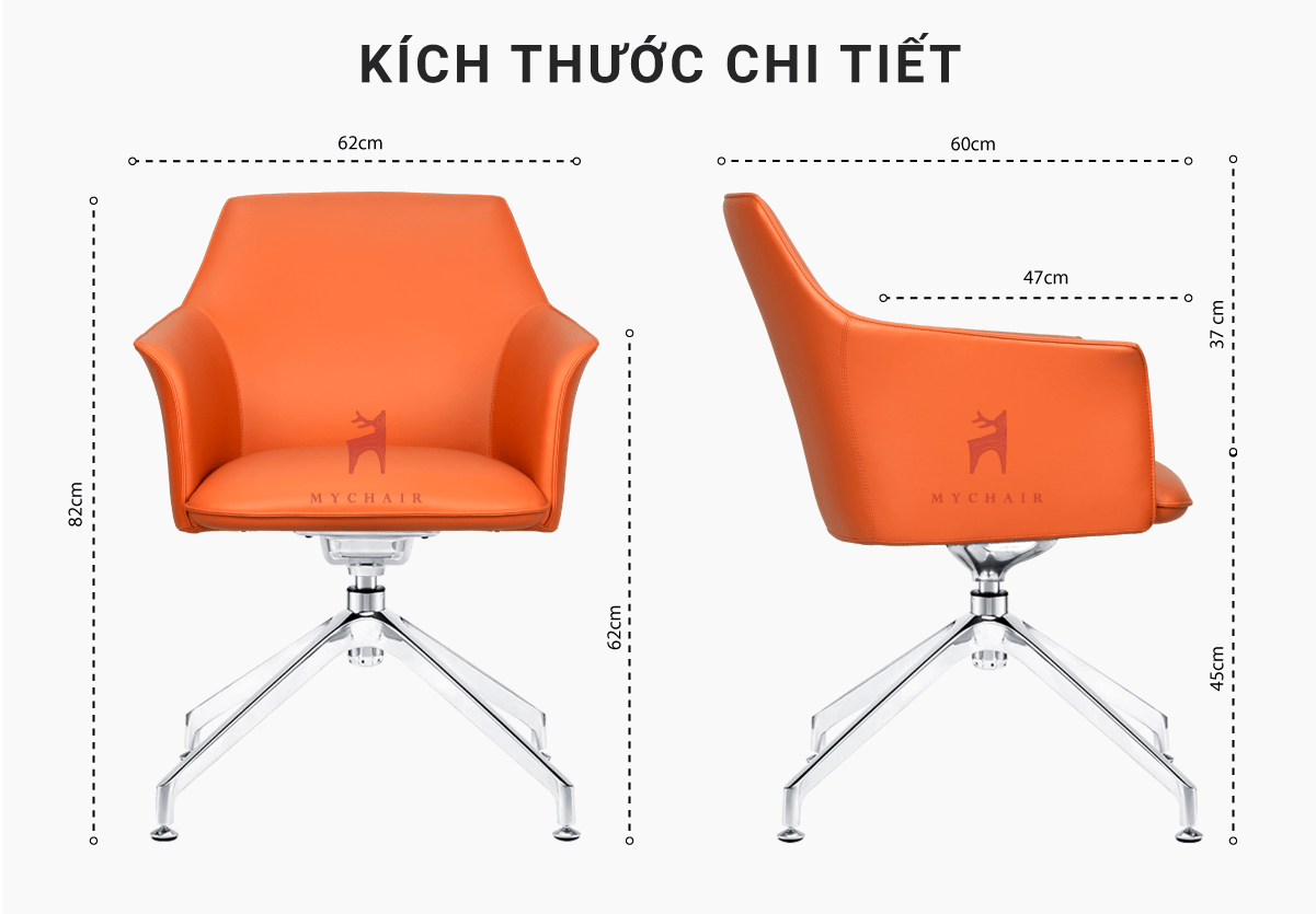 Ghế Tiếp Khách Cao Cấp Nhập Khẩu MyChair ME923C Ghế Tiếp Khách Cao Cấp Nhập Khẩu MyChair ME923C