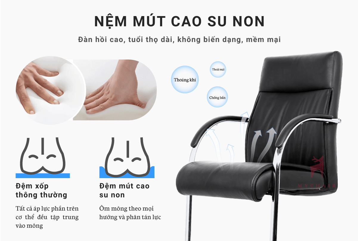 Ghế Phòng Họp Da Cao Cấp Nhập Khẩu MO169C Ghế Phòng Họp Da Cao Cấp Nhập Khẩu MO169C