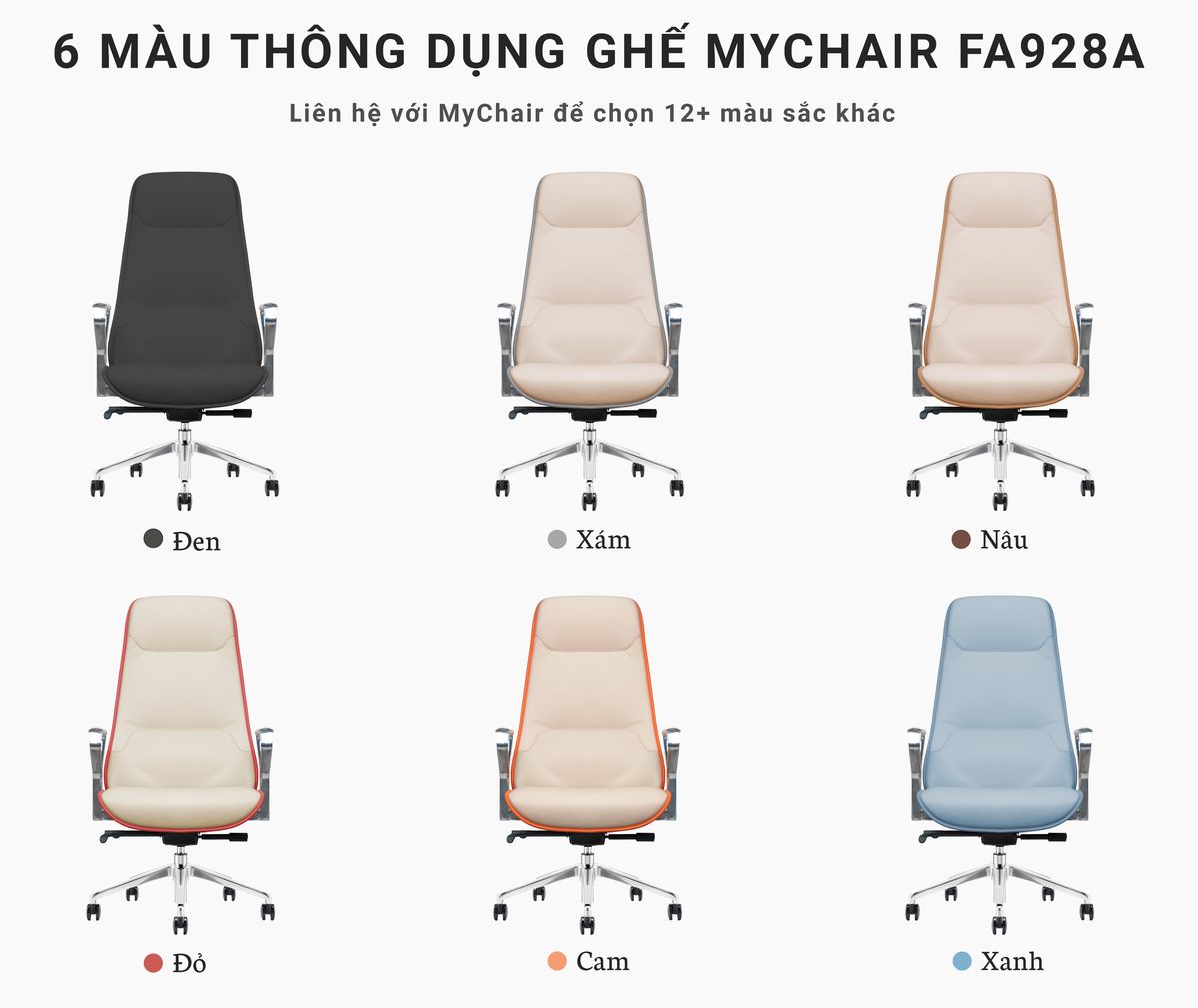 Ghế Giám Đốc Da Cao Cấp Nhập Khẩu MyChair FA928A Ghế Giám Đốc Da Cao Cấp Nhập Khẩu MyChair FA928A