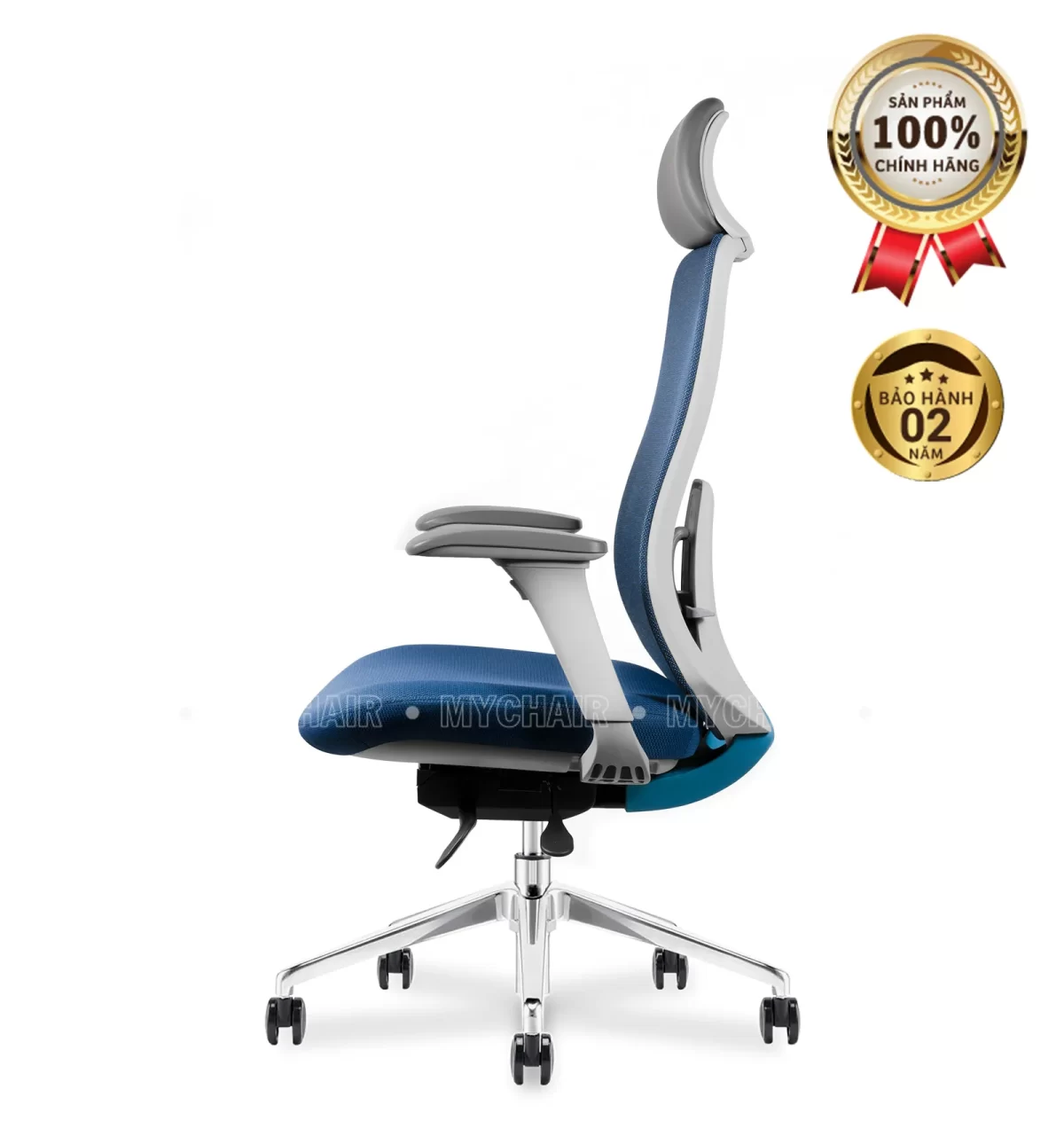Ghế Xoay Lưới Nỉ Cao Cấp Nhập Khẩu MyChair FM115AW