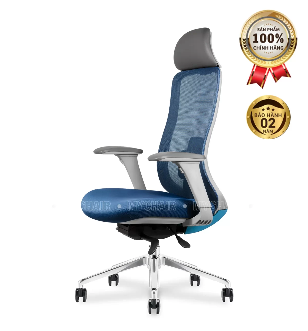 Ghế Xoay Lưới Nỉ Cao Cấp Nhập Khẩu MyChair FM115AW