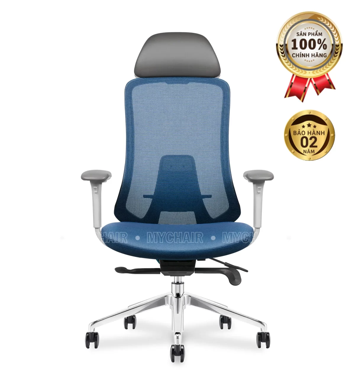Ghế Xoay Lưới Nỉ Cao Cấp Nhập Khẩu MyChair FM115AW