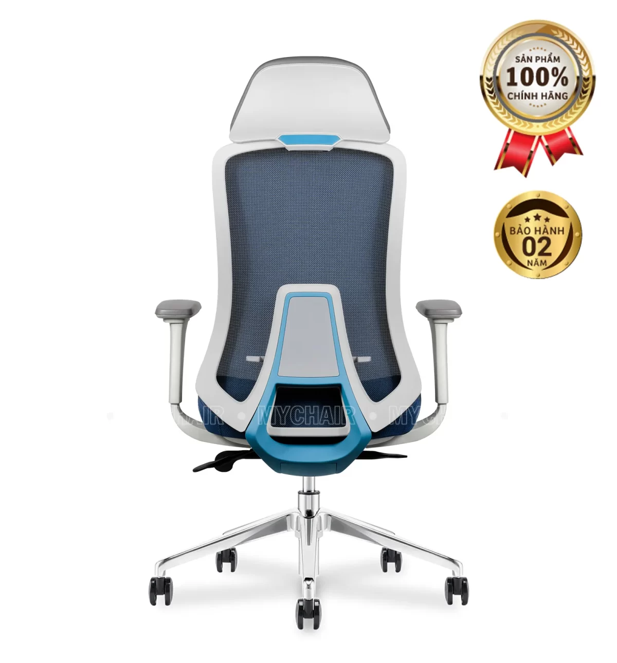 Ghế Xoay Lưới Nỉ Cao Cấp Nhập Khẩu MyChair FM115AW