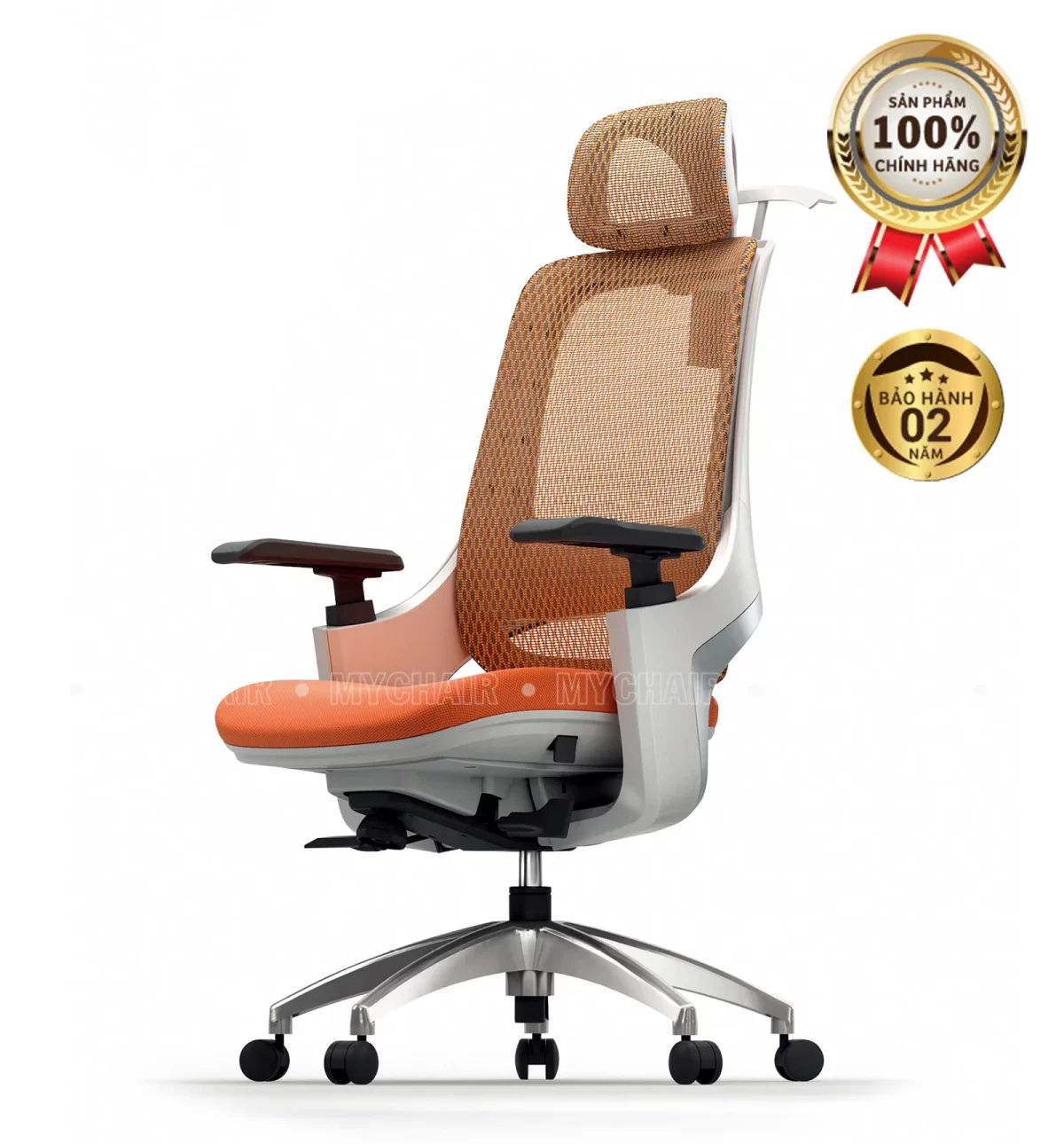 Ghế  Trưởng Phòng Xoay Lưới Nỉ MyChair FM04A