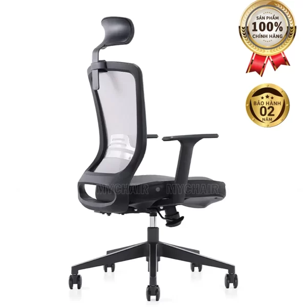 Ghế Xoay Lưới Nỉ Cao Cấp Nhập Khẩu MyChair FM107A