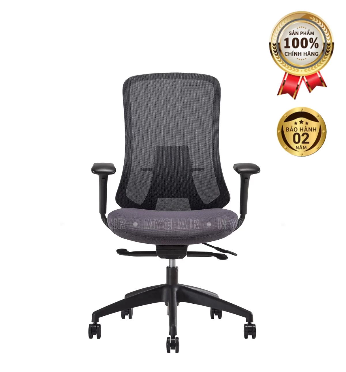 Ghế Xoay Lưới Nỉ Cao Cấp Nhập Khẩu MyChair FM115BB