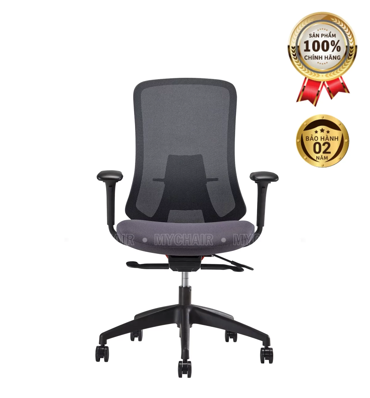 Ghế Xoay Lưới Nỉ Cao Cấp Nhập Khẩu MyChair FM115BB