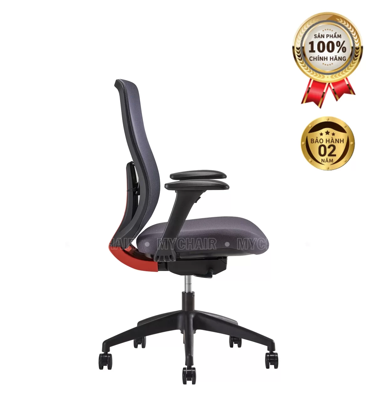 Ghế Xoay Lưới Nỉ Cao Cấp Nhập Khẩu MyChair FM115BB