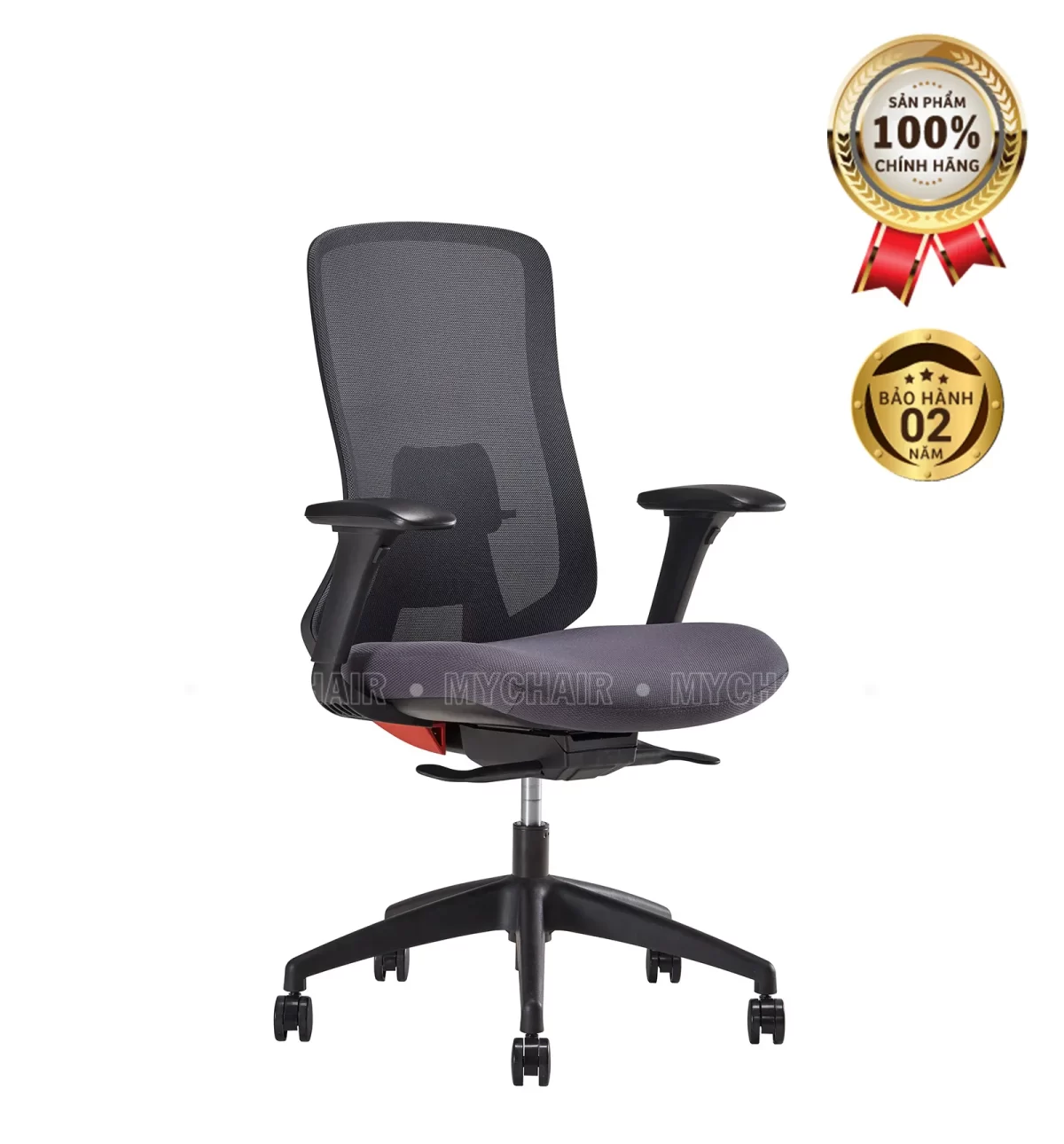 Ghế Xoay Lưới Nỉ Cao Cấp Nhập Khẩu MyChair FM115BB