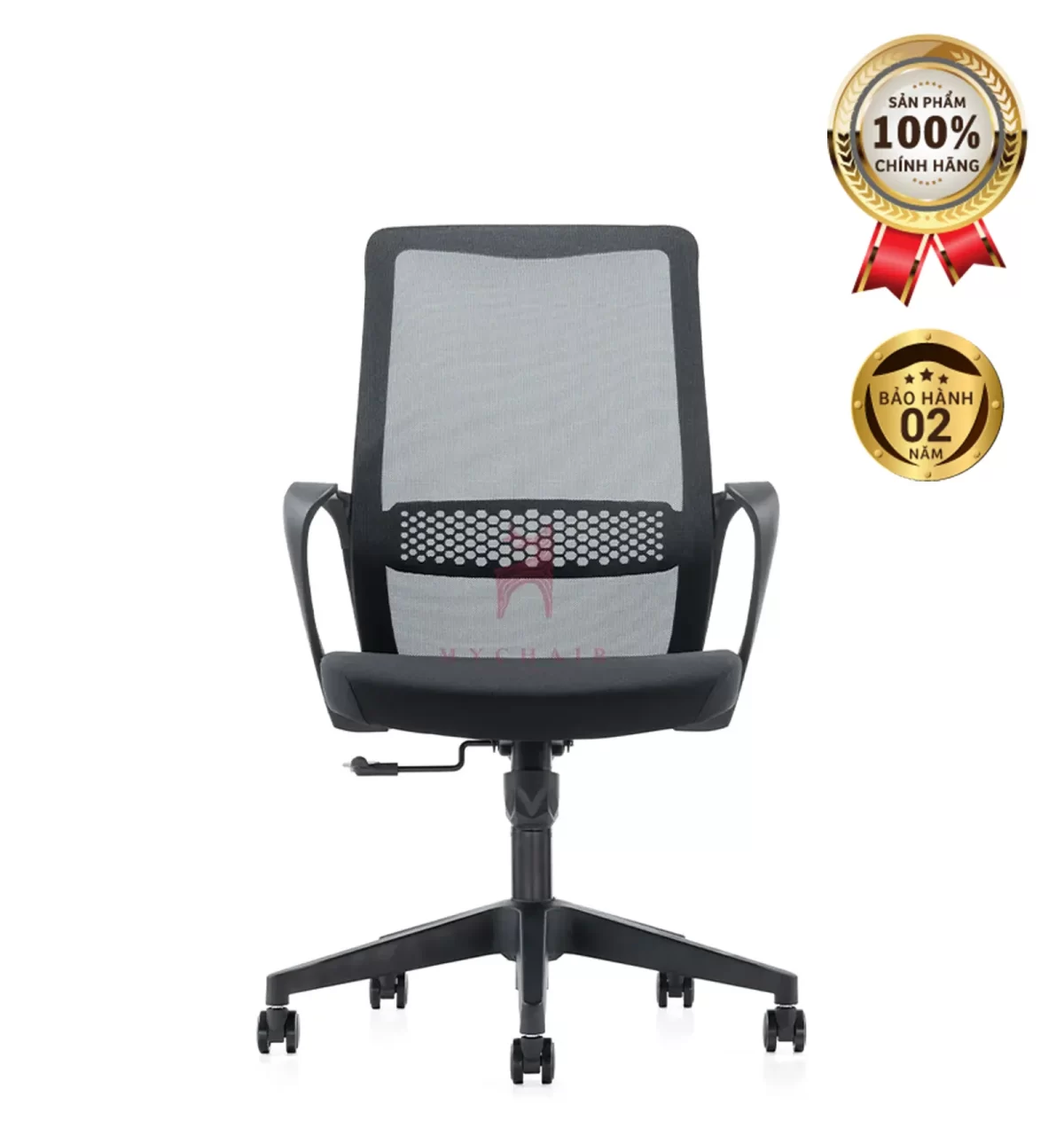 Ghế Xoay Lưới Nỉ Cao Cấp Nhập Khẩu MyChair FM09A