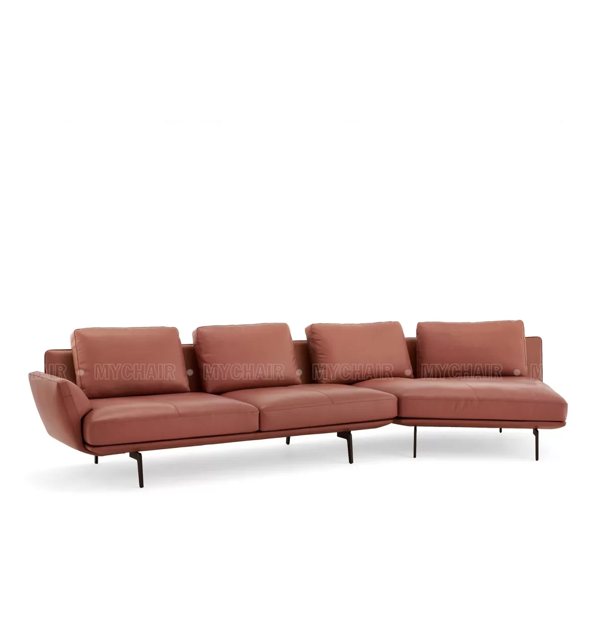 Sofa Da Cao Cấp Nhập Khẩu Góc MyChair SF015-3G