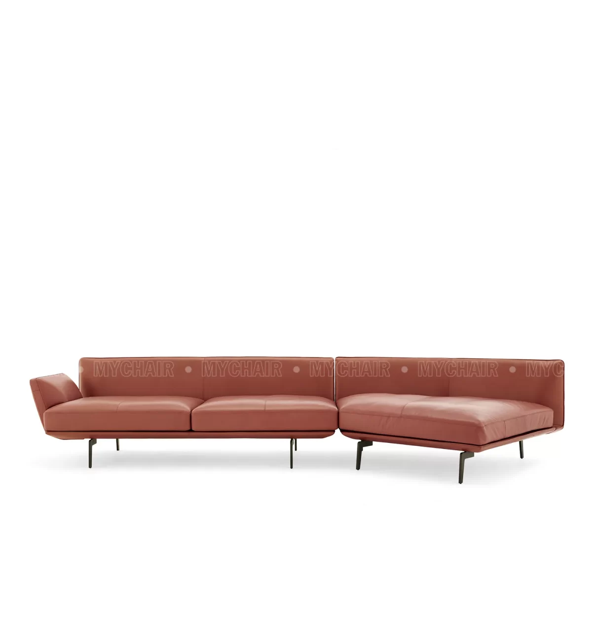 Sofa Da Cao Cấp Nhập Khẩu Góc MyChair SF015-3G