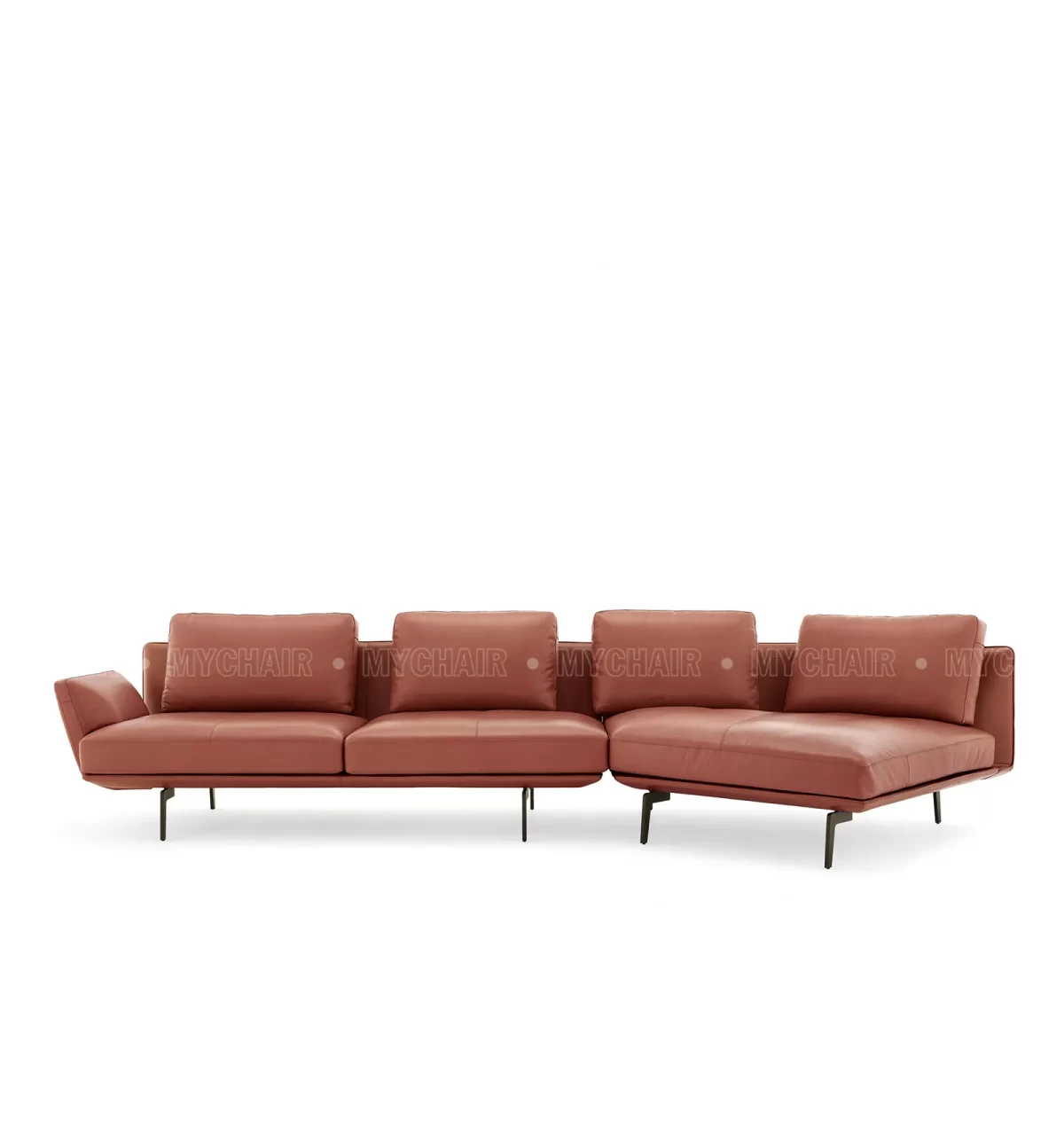 Sofa Da Cao Cấp Nhập Khẩu Góc MyChair SF015-3G