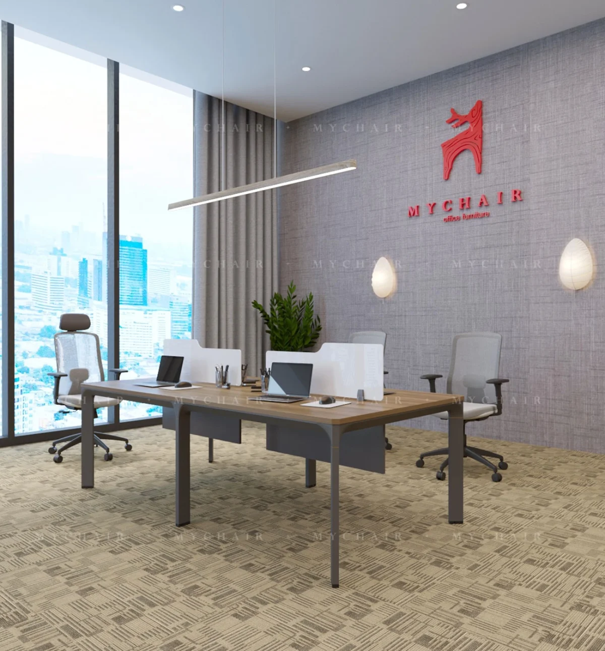 Bàn Làm Việc Cao Cấp MyChair MC67D