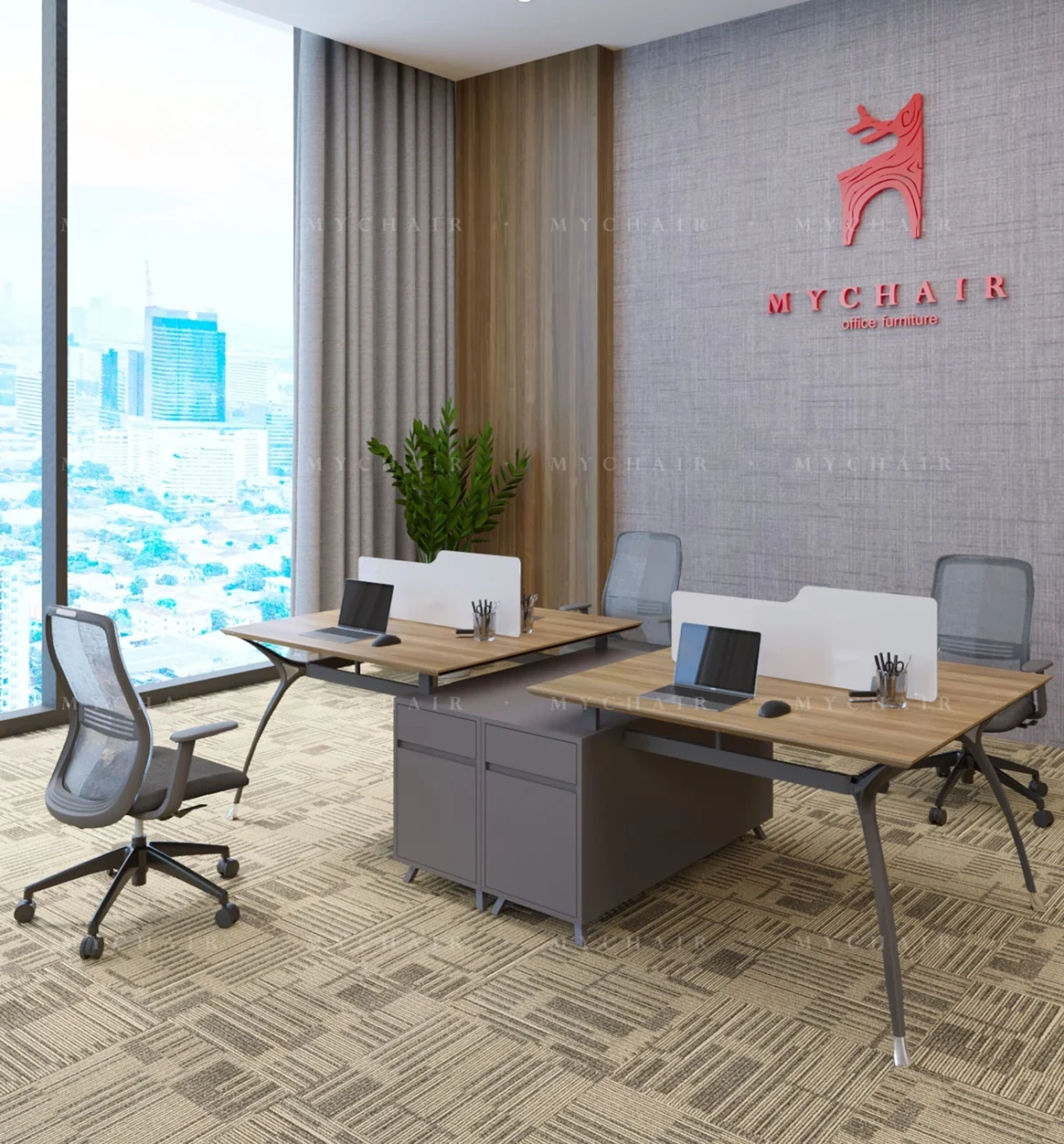 Bàn Làm Việc Cao Cấp MyChair MC61E