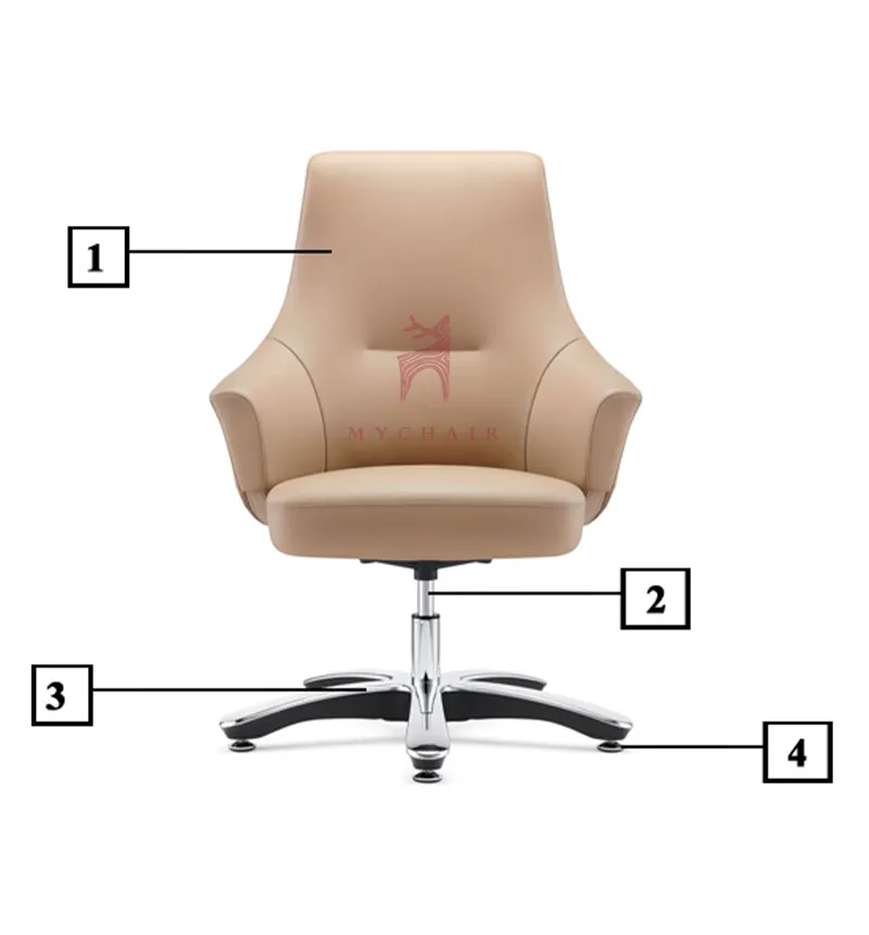 Ghế Phòng Họp Da Cao Cấp Nhập Khẩu FA912C