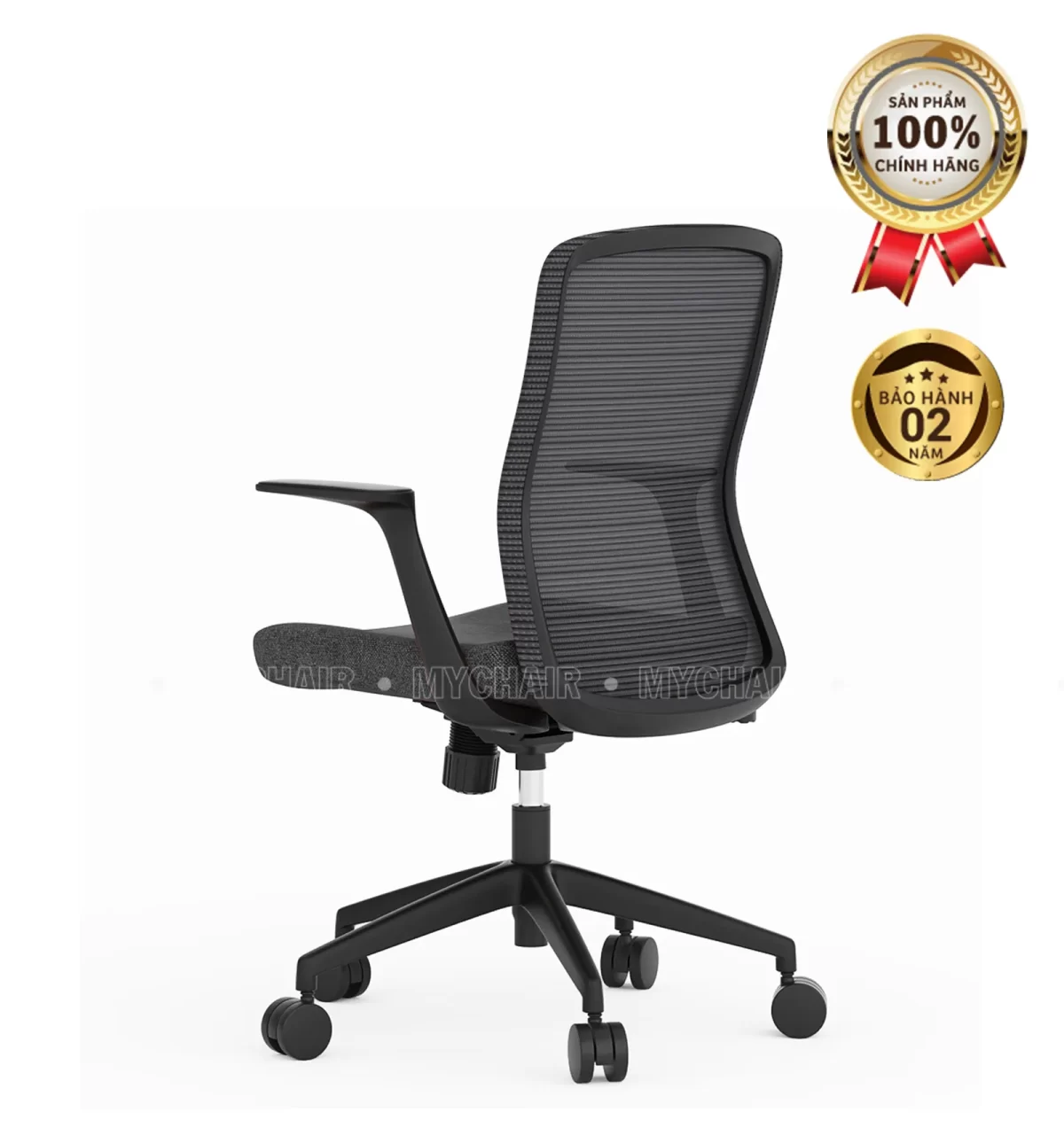 Ghế Xoay Lưới Nỉ Cao Cấp Nhập Khẩu MyChair FM116BB