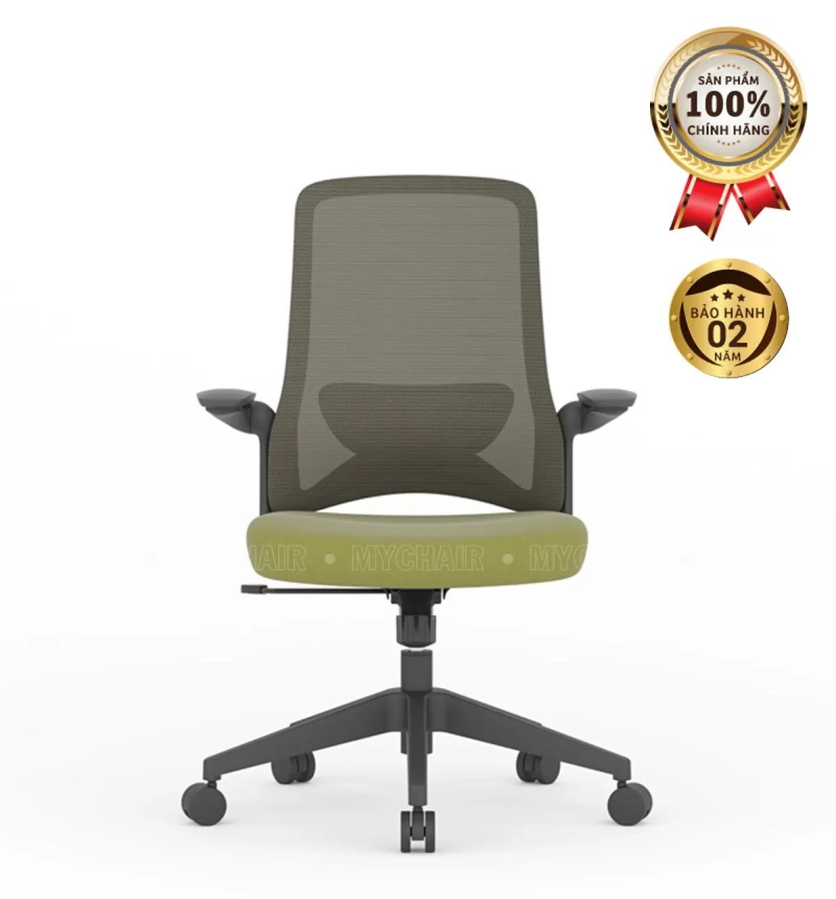 Ghế Xoay Lưới Nỉ Cao Cấp Nhập Khẩu MyChair FM121BB