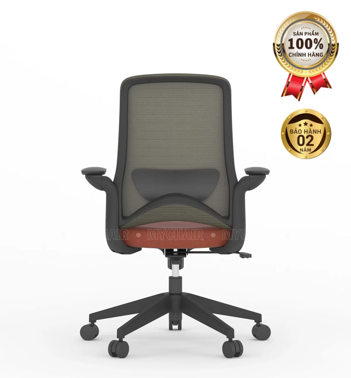 Ghế Xoay Lưới Nỉ Cao Cấp Nhập Khẩu MyChair FM121BB