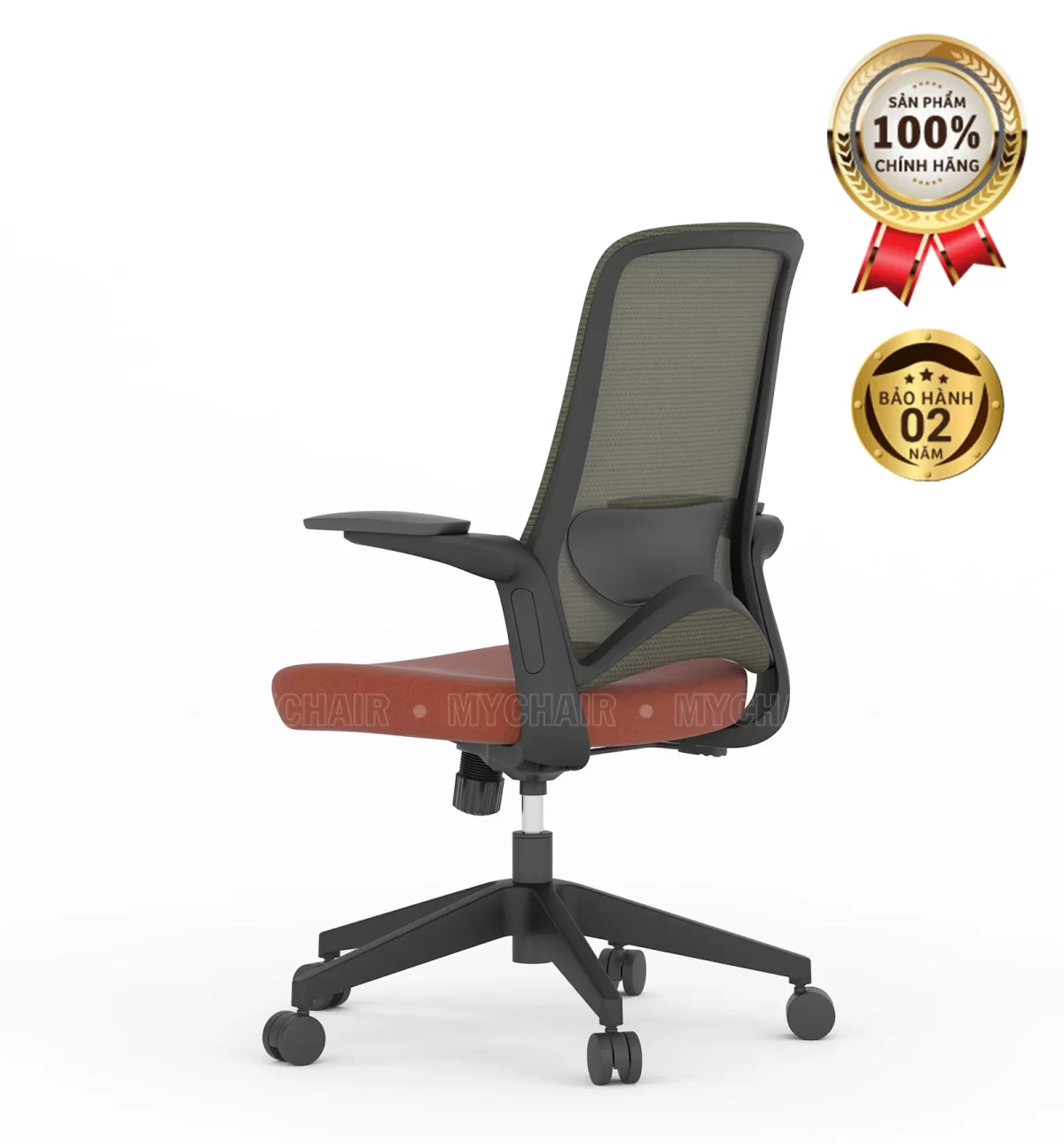 Ghế Xoay Lưới Nỉ Cao Cấp Nhập Khẩu MyChair FM121BB