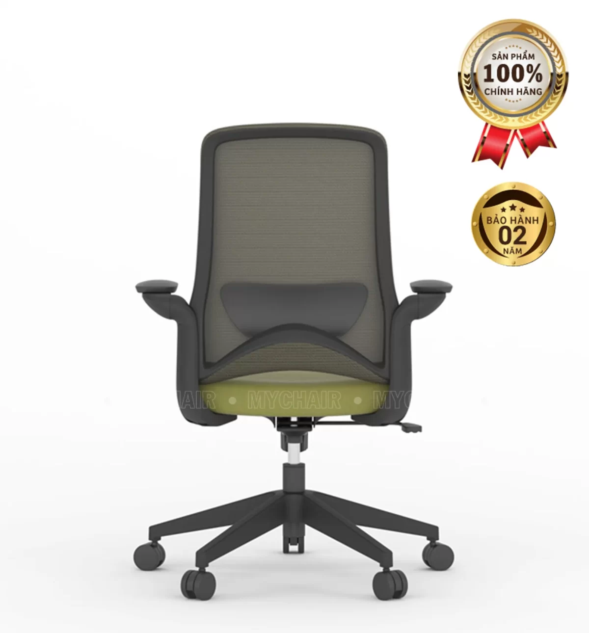 Ghế Xoay Lưới Nỉ Cao Cấp Nhập Khẩu MyChair FM121BB